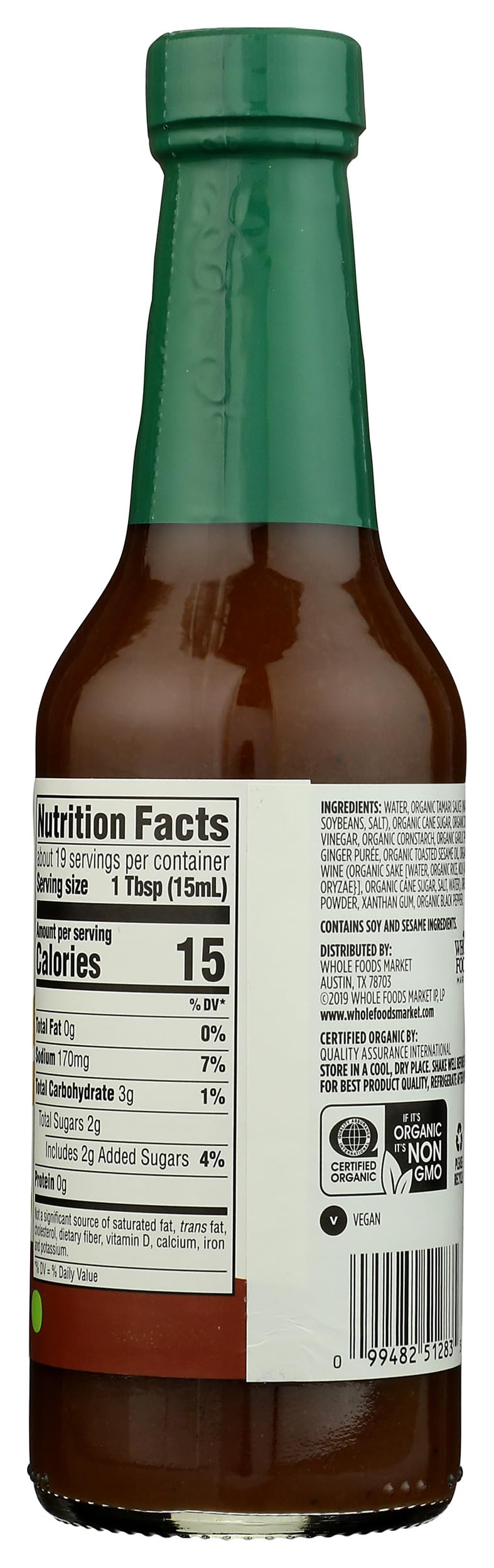 365 by Whole Foods Market, Organic Stir-Fry Cooking Sauce, 10 Ounce