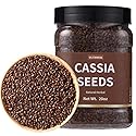 Top Grade Natural Cassia Seed Tea,Jar 20 Oz/ 568g .Chinese Herbal Tea/Jue Ming Zi ???,Cooked Cassia Seeds,No Additives,Sugar Free.