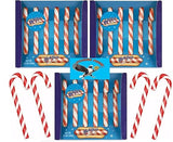 HOT DOG Flavored Christmas Candy Canes 18ct - Funny Savory Holiday Candy, Novelty Gag Gift, Weird Flavor Stocking Stuffers