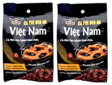TGT Instant Iced Black Coffee, The Original Vietnamese Instant Coffee Mix, Café ?en Hòa Tan, Coffee Packets Single Serve, Great Coffee Gift for Office