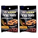 TGT Instant Iced Black Coffee, The Original Vietnamese Instant Coffee Mix, Café ?en Hòa Tan, Coffee Packets Single Serve, Great Coffee Gift for Office