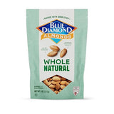 Blue Diamond Almonds, Premium Whole Natural Snack Nuts Non GMO Perfect for Healthy Snacking with 8 Grams of Protein, 8 Ounce (Pack of 1)