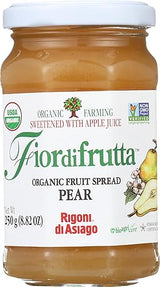 Rigoni di Asiago Fiordifrutta Organic Fruit Spread Pear, 8.82 Ounce