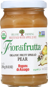 Rigoni di Asiago Fiordifrutta Organic Fruit Spread Pear, 8.82 Ounce