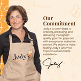Jody’s Gourmet Popcorn 6-Pack Variety - R53 Caramel Corn x2 (7 oz), Kettle Corn x2 (2 oz), Double Cheddar x2 (2.2 oz) - Sweet & Savory Snack Mix