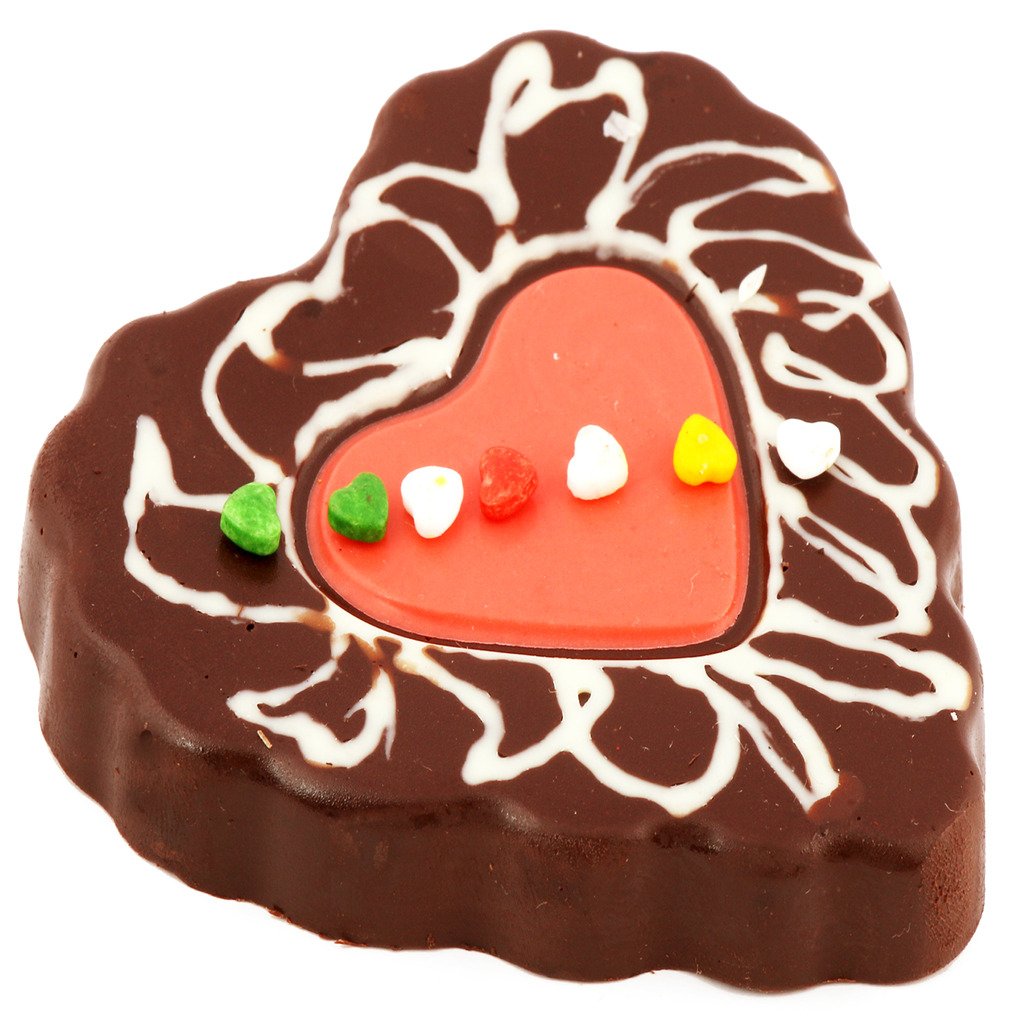 Ghasitaram Gifts Chocolate - Big Chocolate and Strawberry Heart