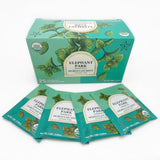 Elephant Park USDA Organic Moroccan Mint Tea, 25 Individually Wrapped Mint Tea Bags, Caffeine Free Peppermint Spearmint Herbal Blend, Hot Or Iced