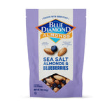 Blue Diamond Almonds, Premium Sea Salt and Blueberries Snack Nuts Perfect Snack Mix with Protein and Fiber, 7 Ounce (Pack of 1)
