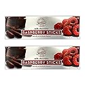 Raspberry Chocolate Sticks. Includes Two Boxes of Sweets Milk Sticks and a BELLATAVO Fridge Magnet! Approximately 70 Jelly Centers Covered in