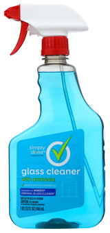 Simply Done, Glass Cleaner, with Ammonia, 32 Ounce