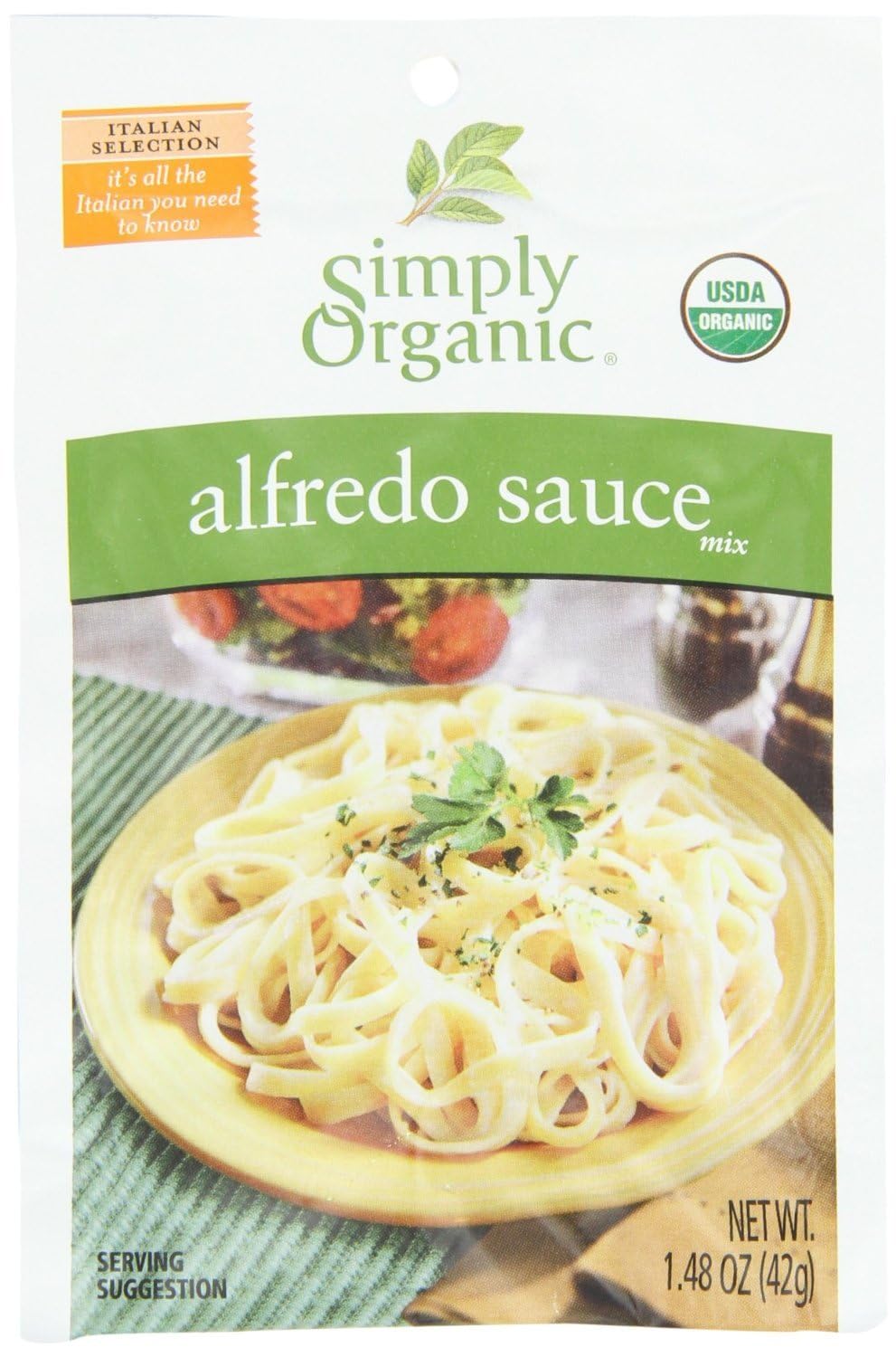 Simply Organic Mix Sce Alfredo Org