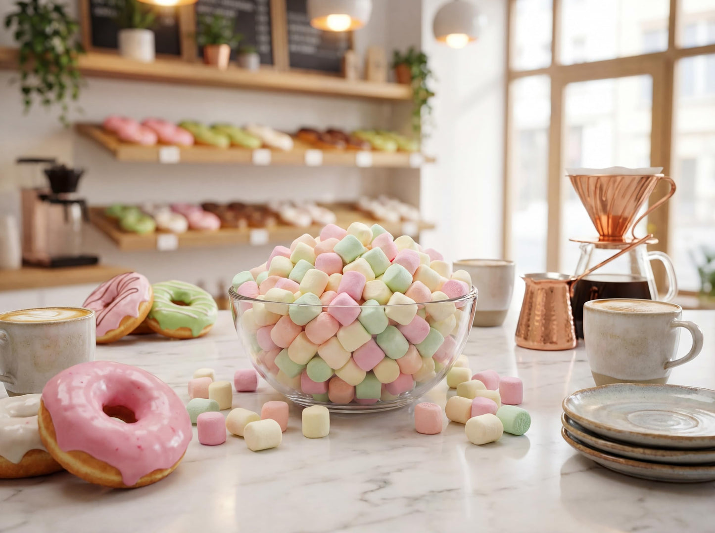 10 oz Fruity Marshmallows - Orange, Lemon, Strawberry & Lime Flavors - Soft, Colorful Sweet Treats for Snacks, Parties & Gifts - Add to Hot Cocoa