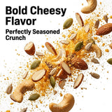 Snacks Solutions Nut & Seed Medley - Healthy Snack & Salad Topper with 6g Plant Protein, Vegan & Gluten Free, Roasted Crunch, Cheese Flavour - 2 oz