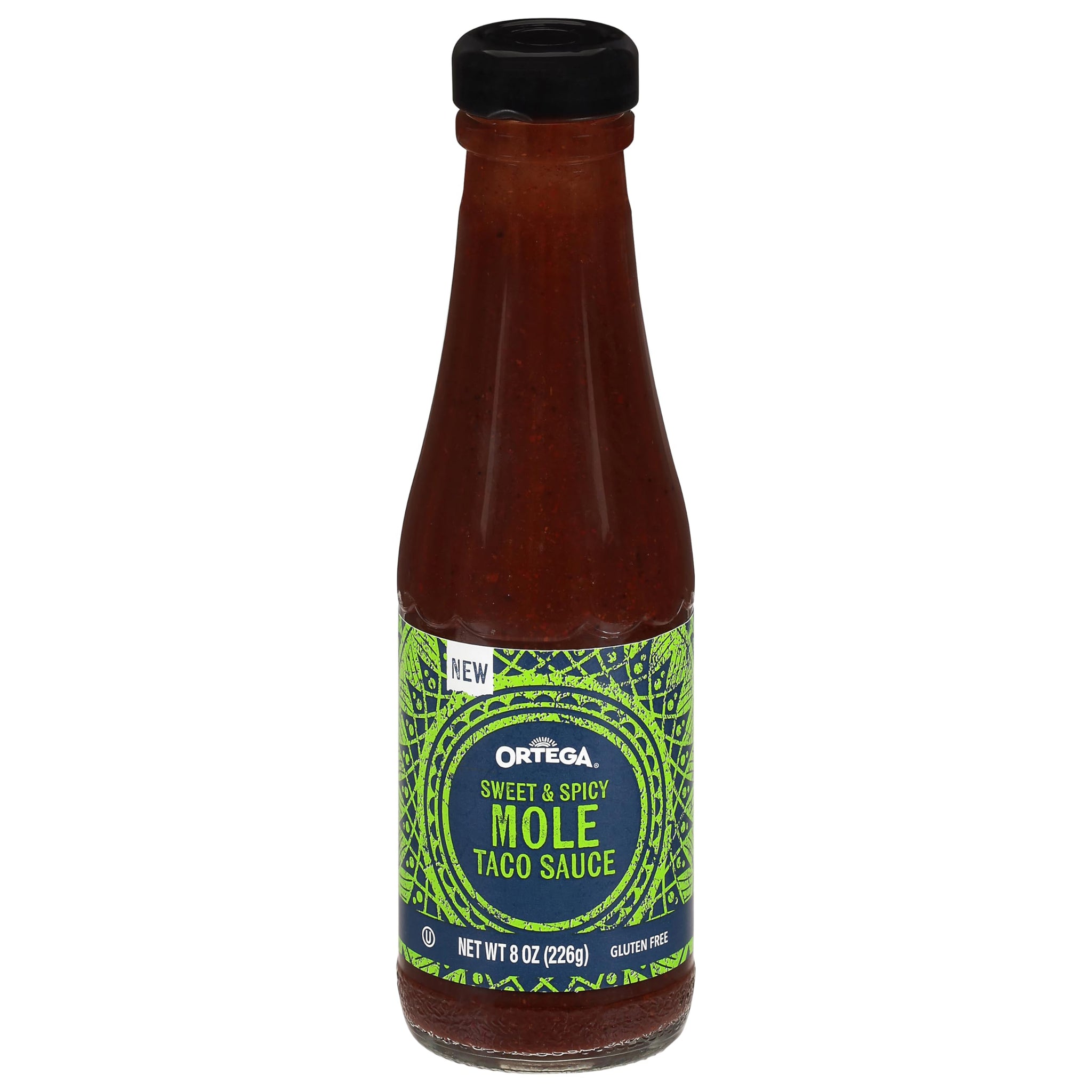 Ortega Sweet & Spicy Mole Taco Sauce, Sweet and Spicy Sauce and Marinade, 8 Ounce