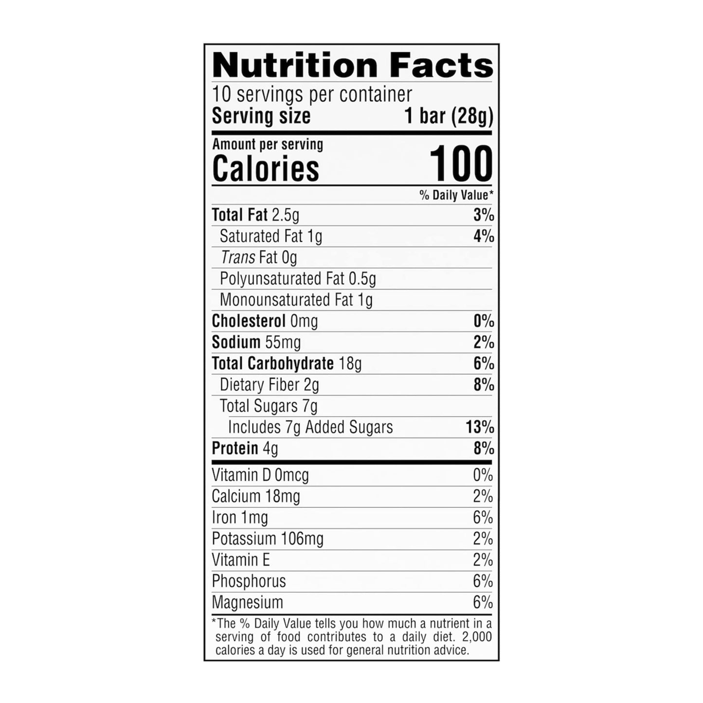 CLIF BAR Minis - Chocolate Chip - Made with Organic Oats - 4g Protein - Non-GMO - Plant Based - Snack-Size Energy Bars - 0.99 oz. (10 Pack)