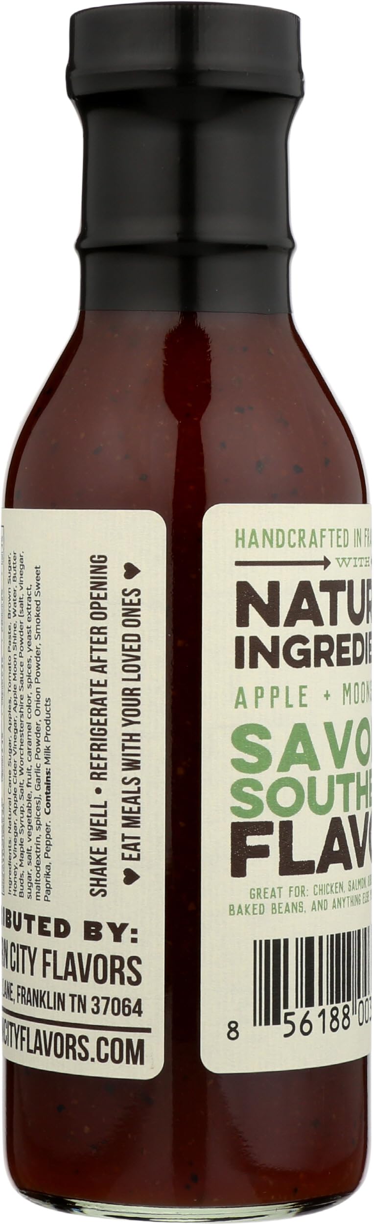 Southern City Flavors, Grillng Sauce Apple Moonshine, 15 Ounce