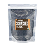Essential Spice Organic Black Sesame Seeds, 2 oz - Nutty, Bold Flavor with Crunchy Texture - Perfect for Asian Cuisine, Baking, Sushi, Salads