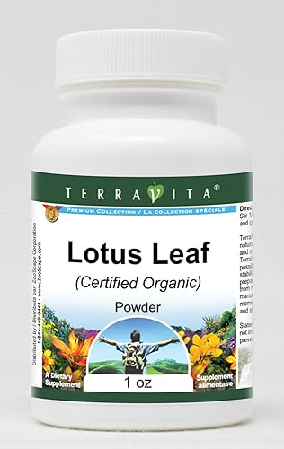 Lotus Leaf (Certified Organic) Powder (1 oz, ZIN: 516532) - 3 Pack