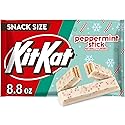 KIT KAT Peppermint Stick Flavored Wafer Snack Size, Christmas Candy Bag, 8.8 oz