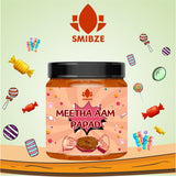 SMIBZE Natural Meetha Aam Papad 100 GM (Pack of 1) SMIBZE