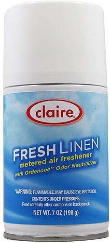 Claire Fresh Linen Air Freshener & Deodorizer; 7oz. net wt.