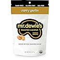 Mr. Dewie's Uniquely Flavored Whole Organic Roasted Cashews (Curry Garlic) - 8oz bag