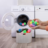 Washer Balls,Reusable Tangle-Free Eco-Friendly Laundry Scrubbing Balls,Solid Colorful Laundry Washing Balls Enhance Your Machine Cleaning Power (15