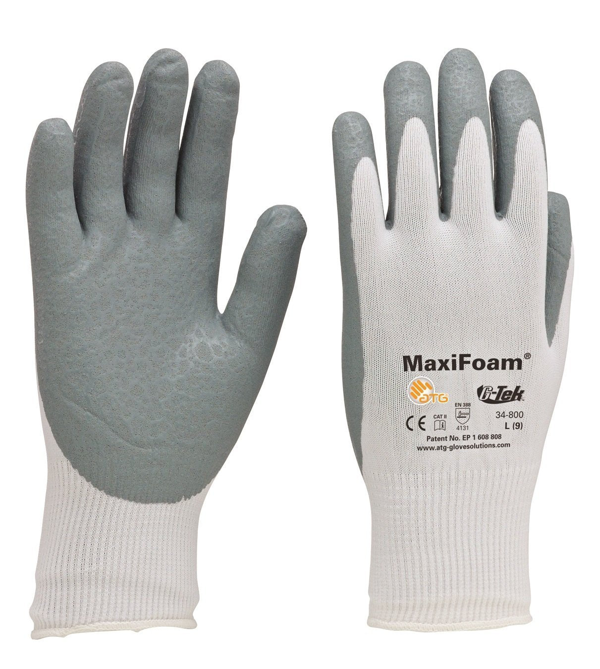 34-800/Xl Premium Gray Foam Nitrile Gloves 230731 Pip Glove