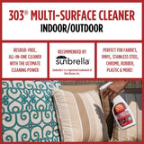 303 Multi-Surface Cleaner Powerful, Biodegradable & Residue-Free Cleaner for All Water-Safe Surfaces