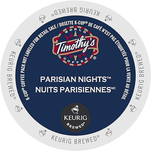 Timothy's World Coffee Parisian Nights K-Cup 96 count)