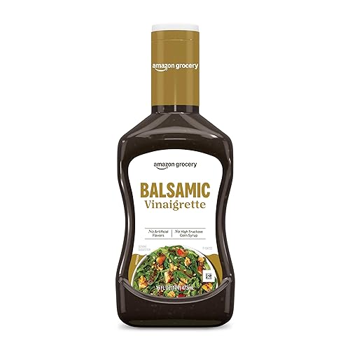 Amazon Grocery, Balsamic Vinaigrette Dressing, 16 Fl Oz