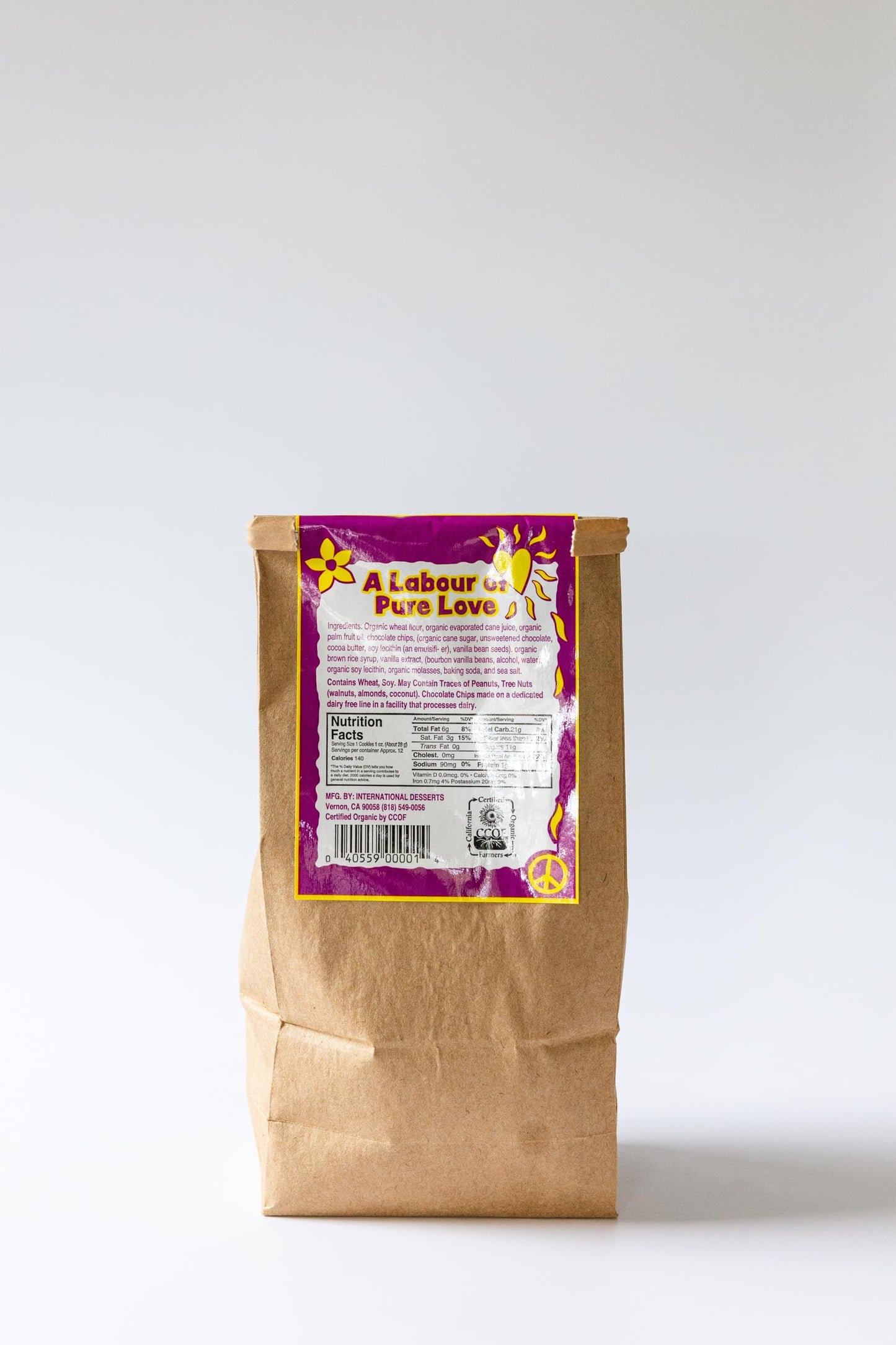 Uncle Eddies Vegan Chocolate Chip Cookies