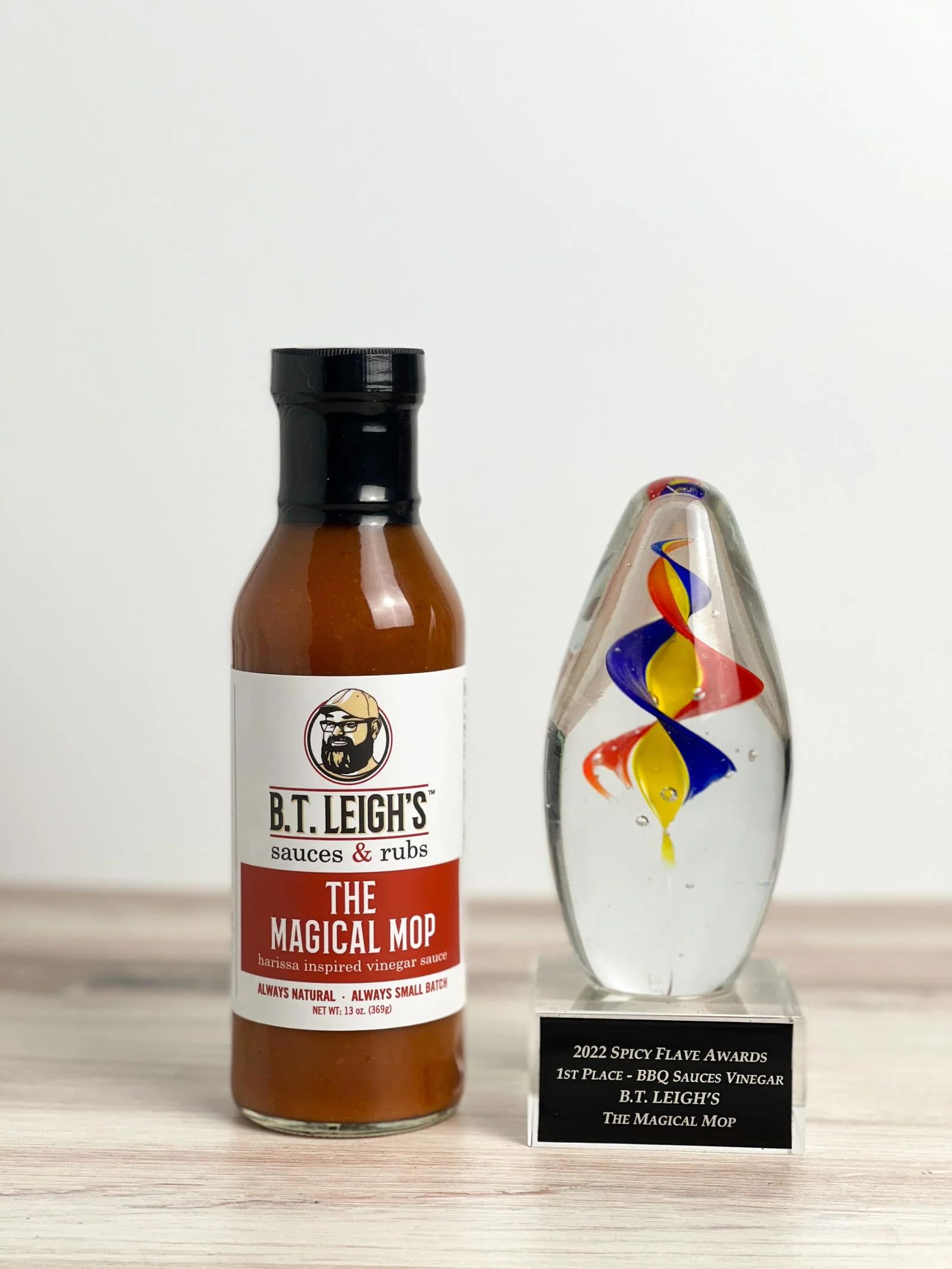 Tangy Harissa Inspired BBQ Sauce | Vegan, Gluten Free Barbecue Sauce | Made in Kentucky | All Natural, No Fillers, Small Batch, Artisan Gourmet BBQ