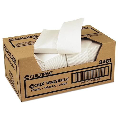 Chicopee 8481 15-Inch Length by 13-Inch Width Worxwell General Purpose Towel (Case of 100)