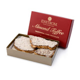 Enstrom Dark Chocolate Almond Toffee 1lb box | Handcrafted | Gluten Free | Kosher Dairy | All Natural