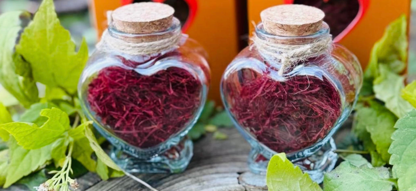 Premium Herati Saffron Threads - 5g | Afghan Origin | 100% Pure All Red Stigma | Hand Harvested Spice for Cooking, Tea, Paella, Rice, Biryani, Golden