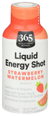 365 by Whole Foods Market Strawberry Watermelon Energy Shot, 2 FZ