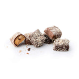 Enstrom Milk Chocolate and Dark Chocolate Almond Toffee Petites 15oz box | Bite-size | Gluten Free | Kosher Dairy | All Natural