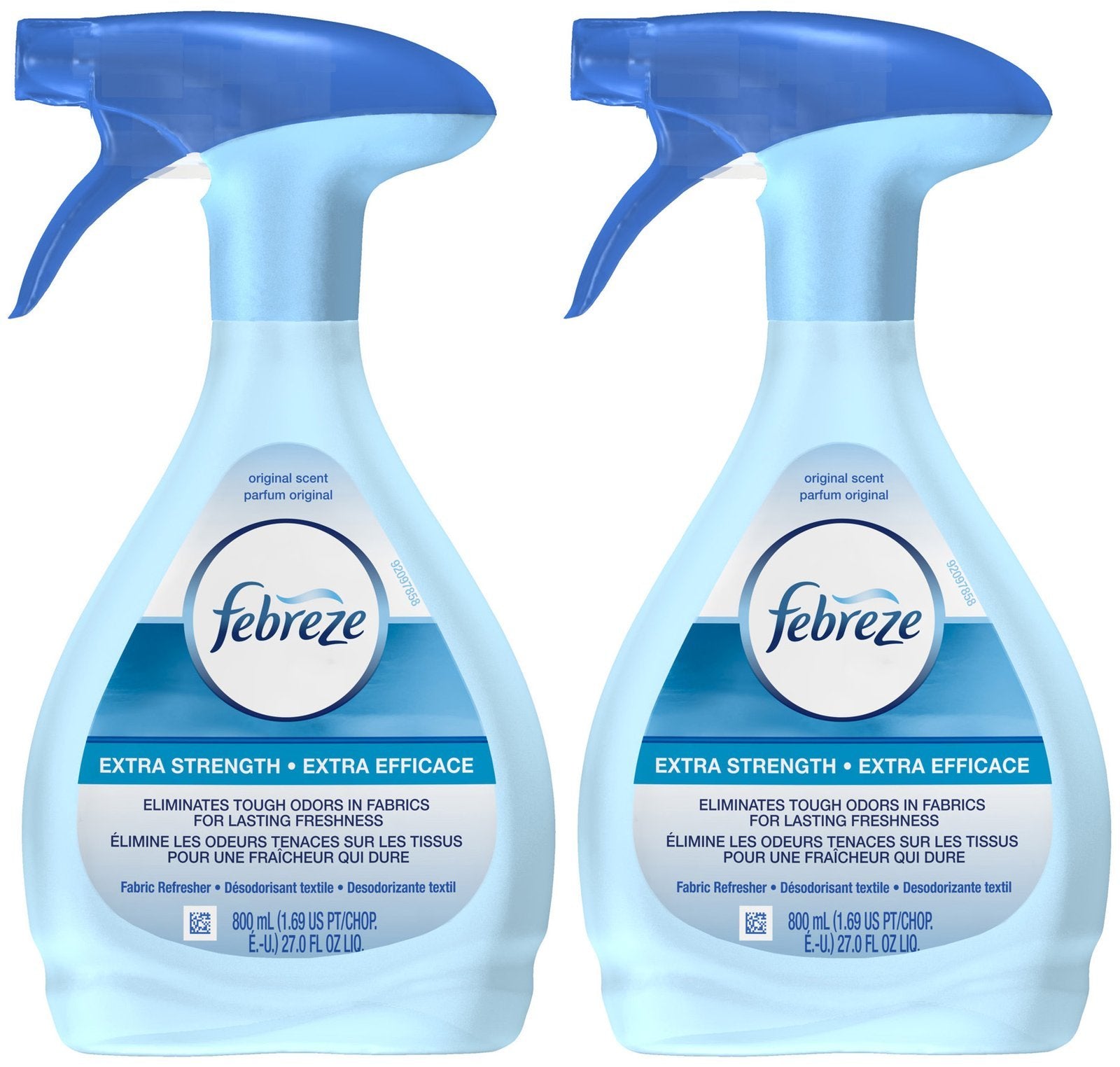 Febreze Fabric Refresher Extra Strength - 27 Fl Oz (Pack of 2)