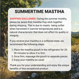 Pure Chios Mastiha Mastic Gum 20g - Chaos Mastiha Large Greek Resin Tears for Jaw Strength & Chewing - Natural, Sugar-Free, Calorie-Free, Long-Lasting