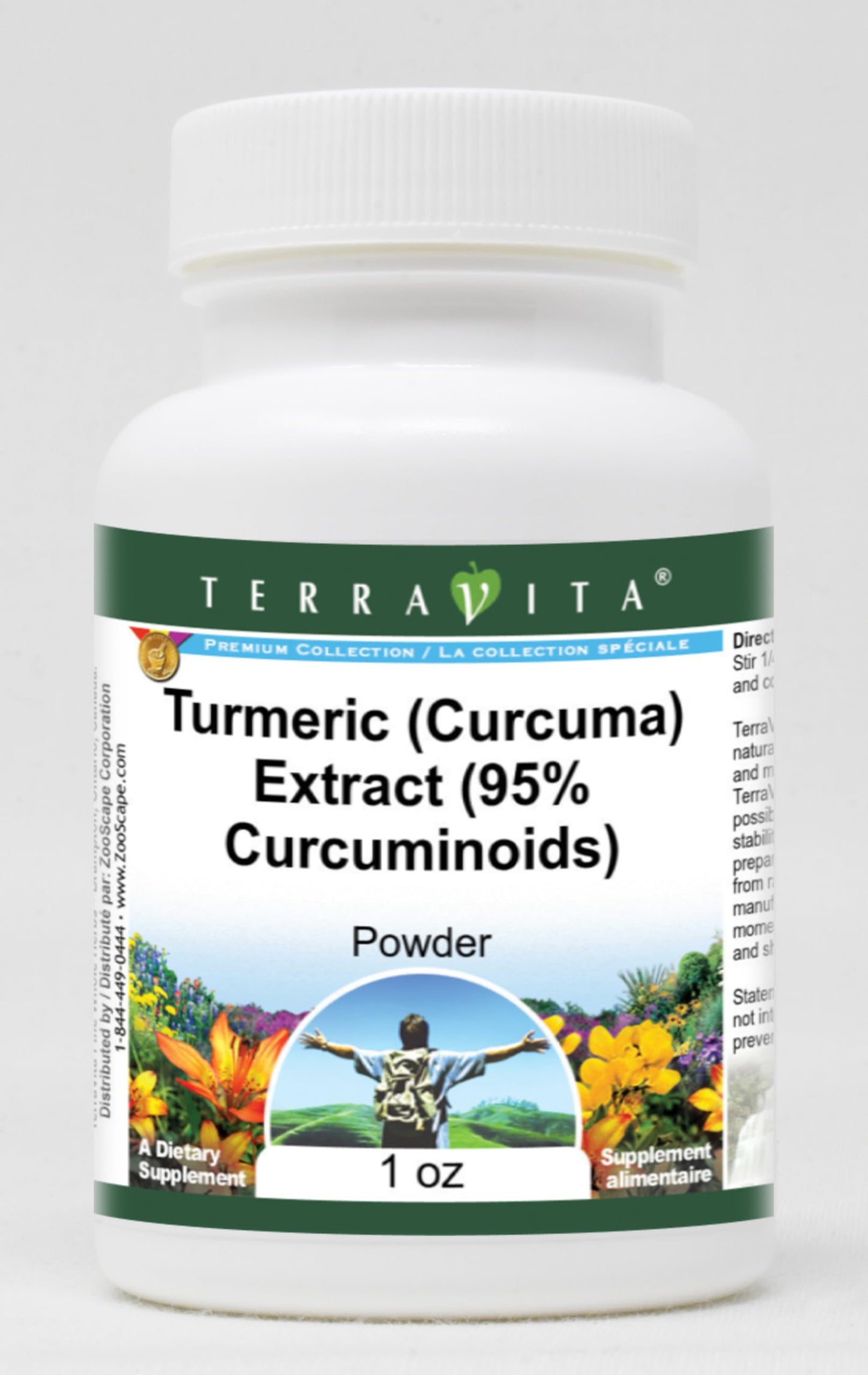 Turmeric (Curcuma) Extract (95% Curcuminoids) Powder (1 oz, ZIN: 517044) - 3 Pack