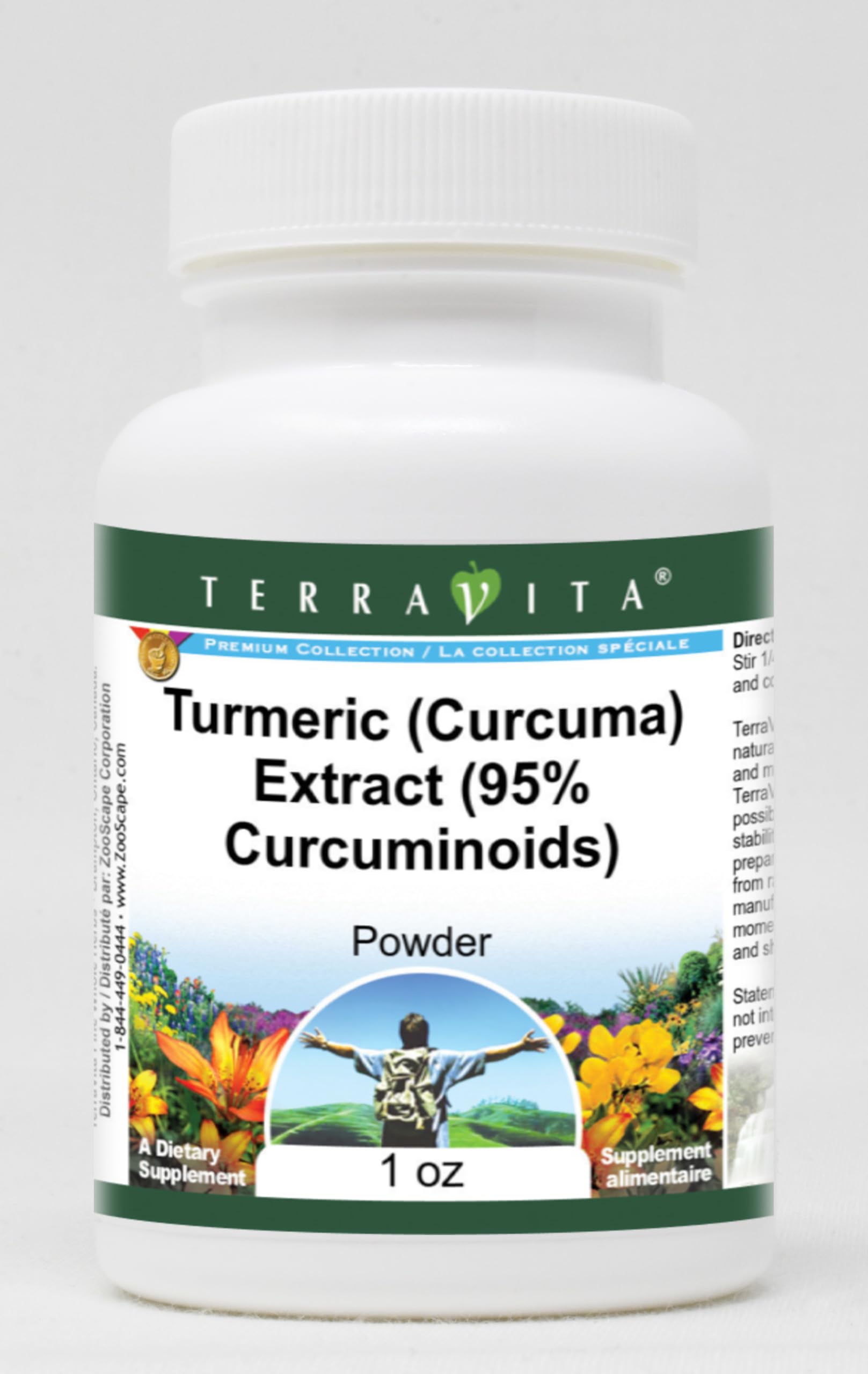 Turmeric (Curcuma) Extract (95% Curcuminoids) Powder (1 oz, ZIN: 517044) - 3 Pack