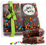 Get Well Brownies 4 Pack | Chocolate Brownies 4 Pack Gift Treats