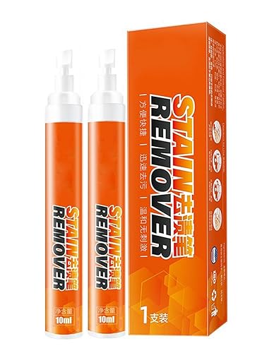 Stain Remover Pen - Set of 2, Stain Removal for White Clothes, Portable No-Rinse Quick Stain Removal