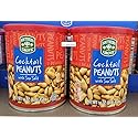 Southern Grove Cocktail Peanuts with Sea Salt 16oz 454g (Two Cans)
