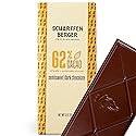 Scharffen Berger Chocolate Bar (3 Ounce, Pack of 6) - Semisweet Dark Chocolate Bar, 62% Cacao, Gluten Free, Non GMO Natural Chocolate Bars, Individual