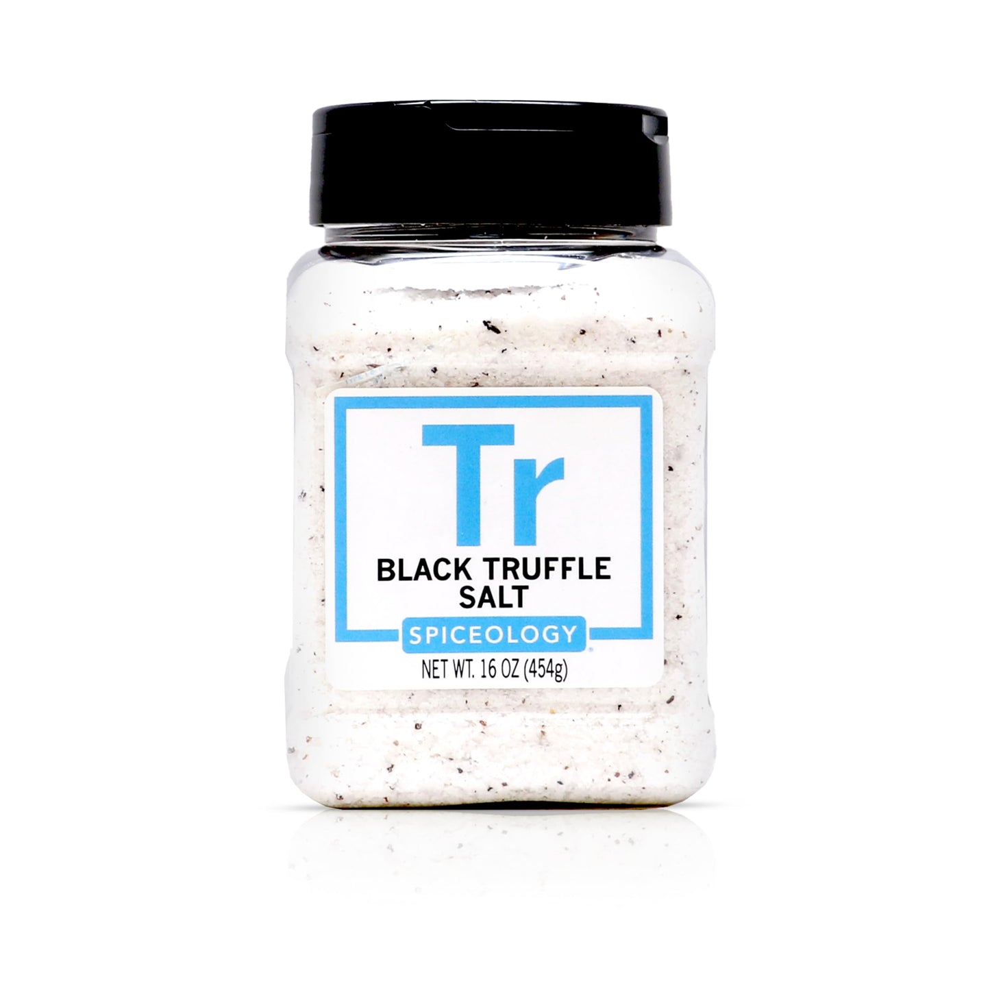 Spiceology - Black Truffle Salt - Fine Sea Salt Infused with Real Black Truffle - Gourmet Popcorn Salt, Seasoning for Butter, Pizza, Mashed Potatoes