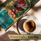 Apffels Decaf Coffee - Water Process - Medium Roast - Ground - 100% Arabica - Non-GMO - 12 oz bag