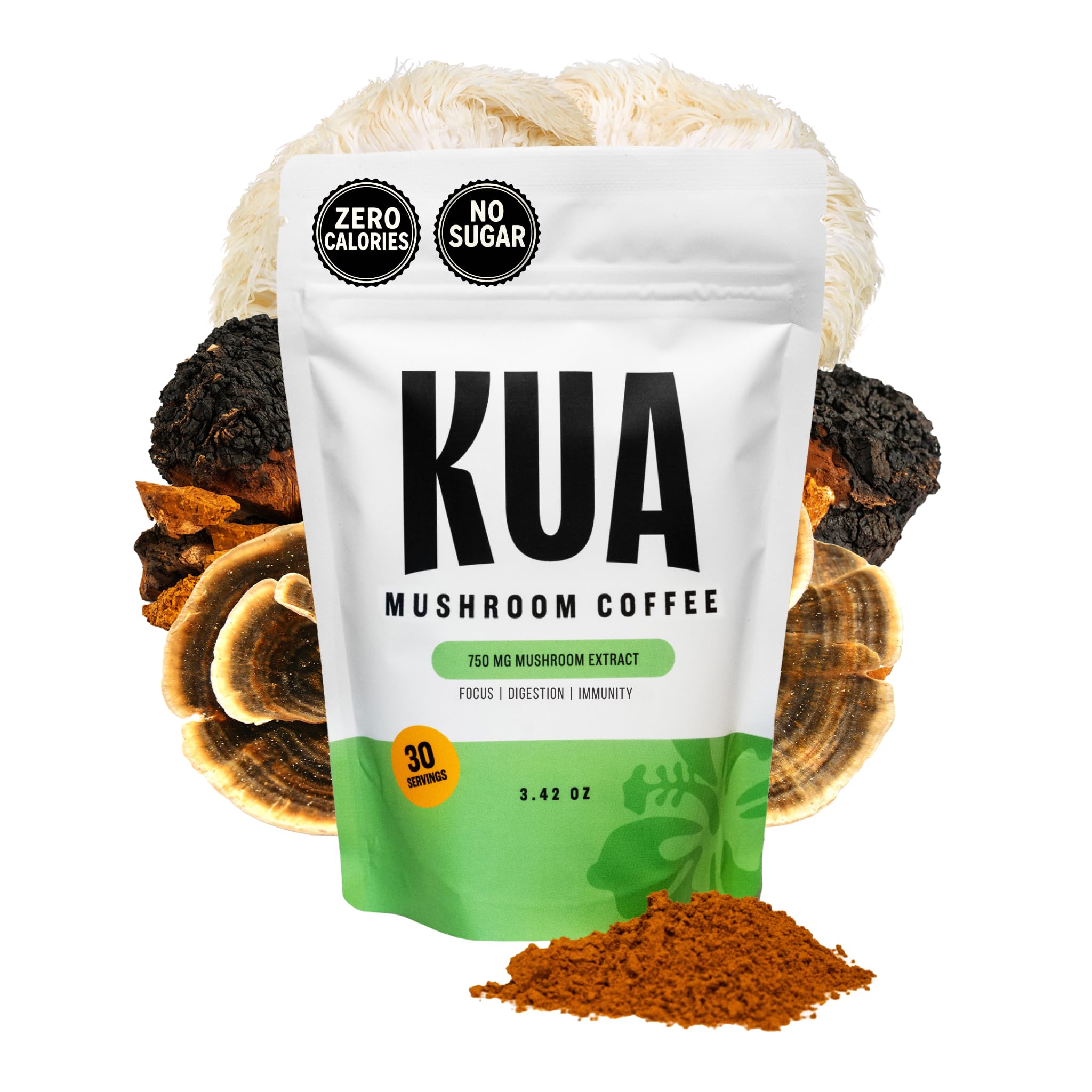 Shroom Brew Max Health Organic Mushroom Coffee Focus and Gut Support with Boosting Immunity and Elevates Mood | Healthy and Organic Lion's Mane