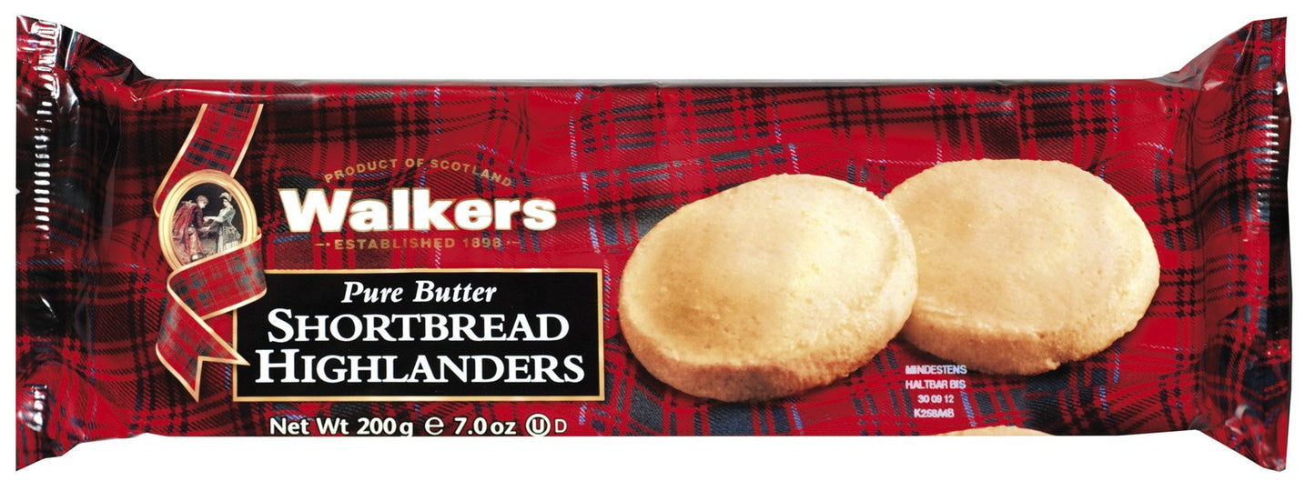 Walkers Highlanders Shortbread 200g